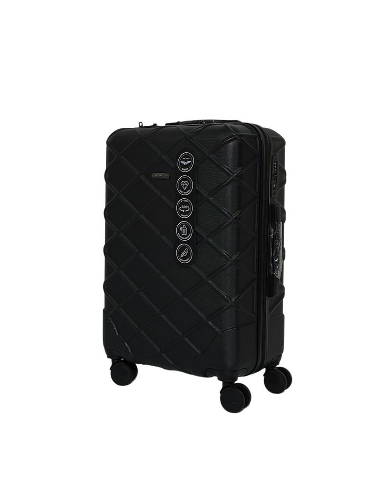 Середня дорожня пластикова валіза WINGS BOK05 M 24"