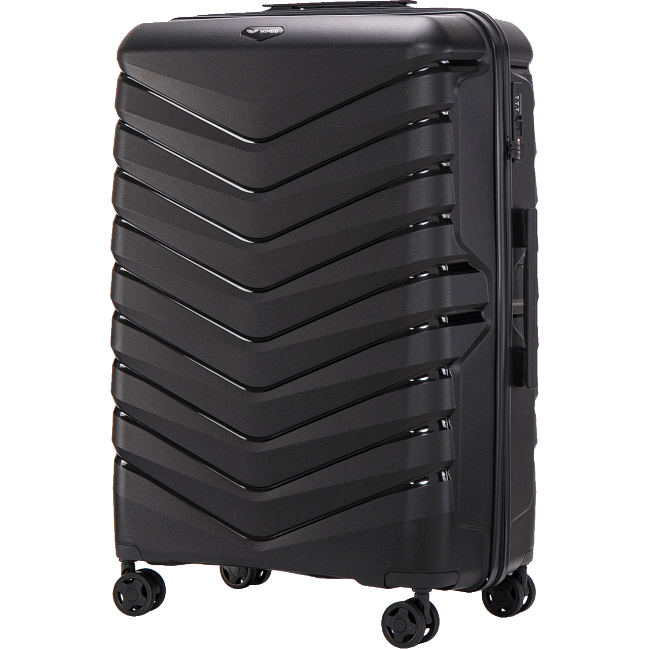 Велика дорожня поліпропіленова валіза WINGS PHOENIX PHX01 L 28"
