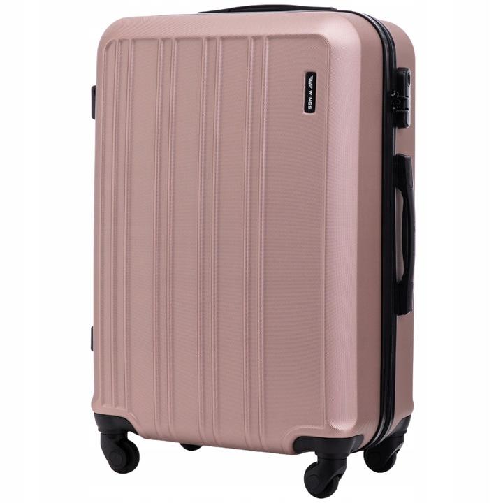 Середня дорожня пластикова валіза WINGS HARRIER HRR01 M 24"