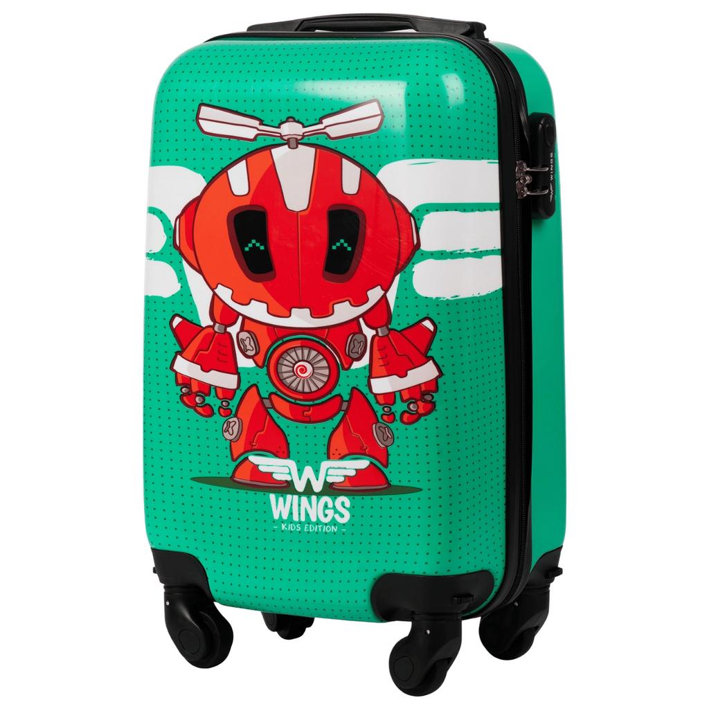 Дитяча валіза "Robot" S 20" Green