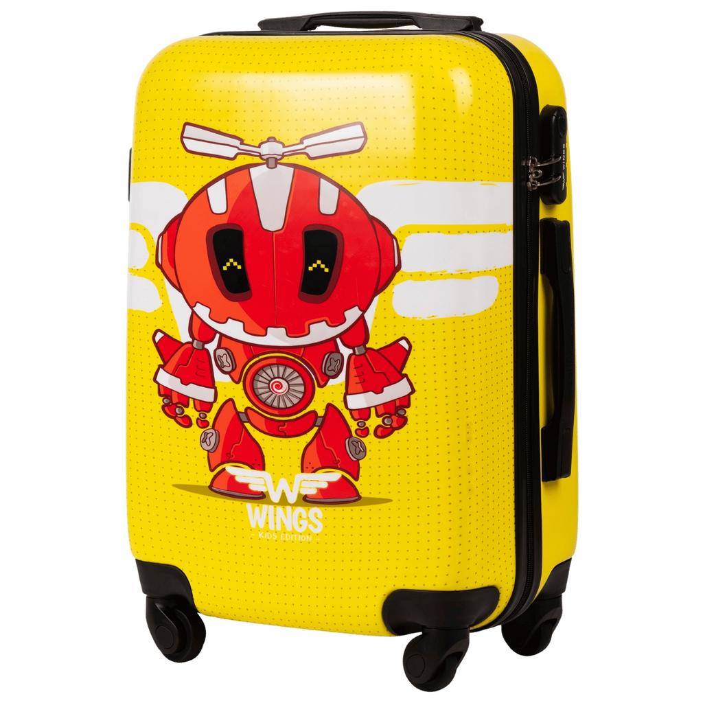 Дитяча валіза "Robot" XS 18" Yellow