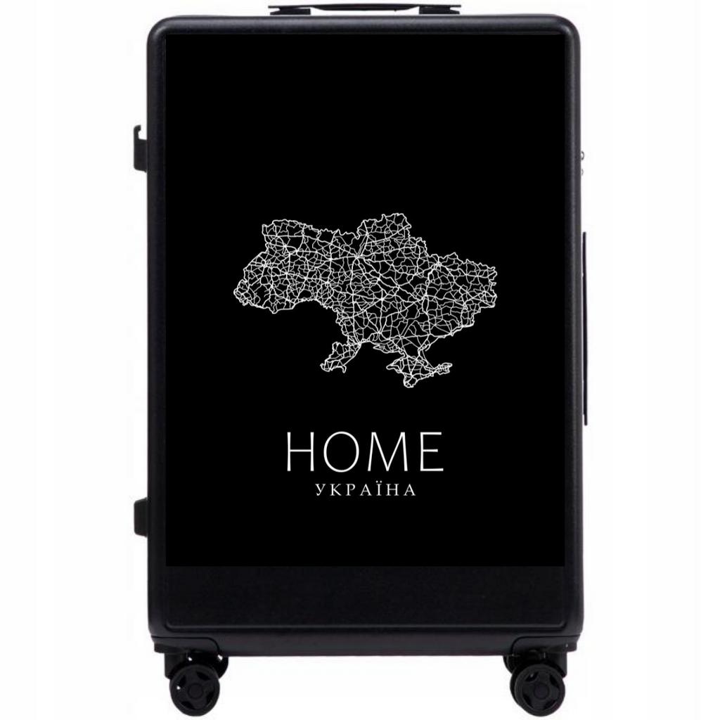 Середня дорожня поліпропіленова  валіза WINGS BUNTING UKR BNT01 M 24"