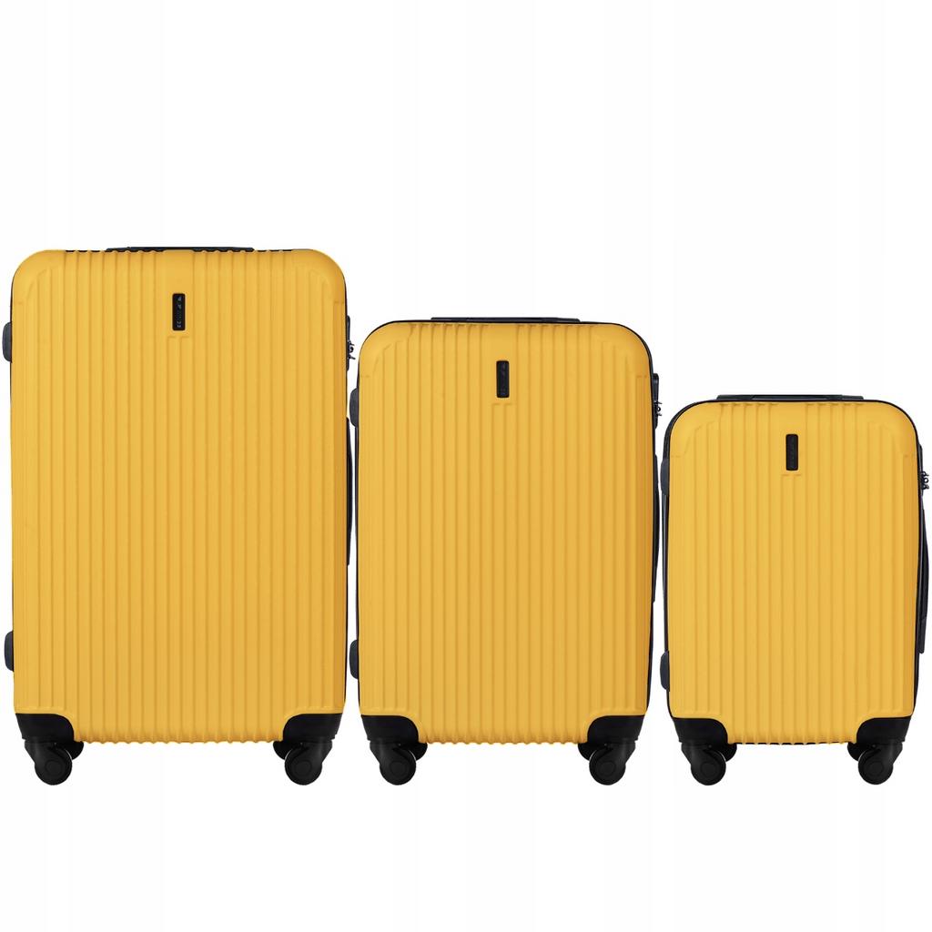 Комплект дорожніх пластикових валіз EGRET TR058 L (28") + M (24") + S (20")