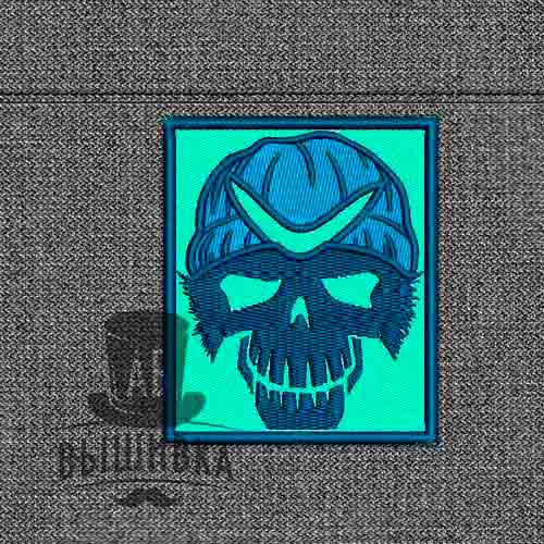 Дизайн машинной вышивки нашивки Капитан Бумеранг Лого