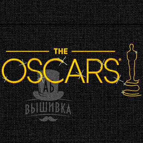 Дизайн машинной вышивки Оскар The Oscars