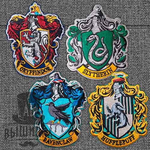 Дизайны машинной вышивки Набор нашивок Гарри Поттер