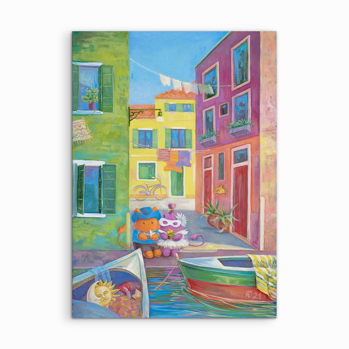 "Morning in Venice" 70x50 cm