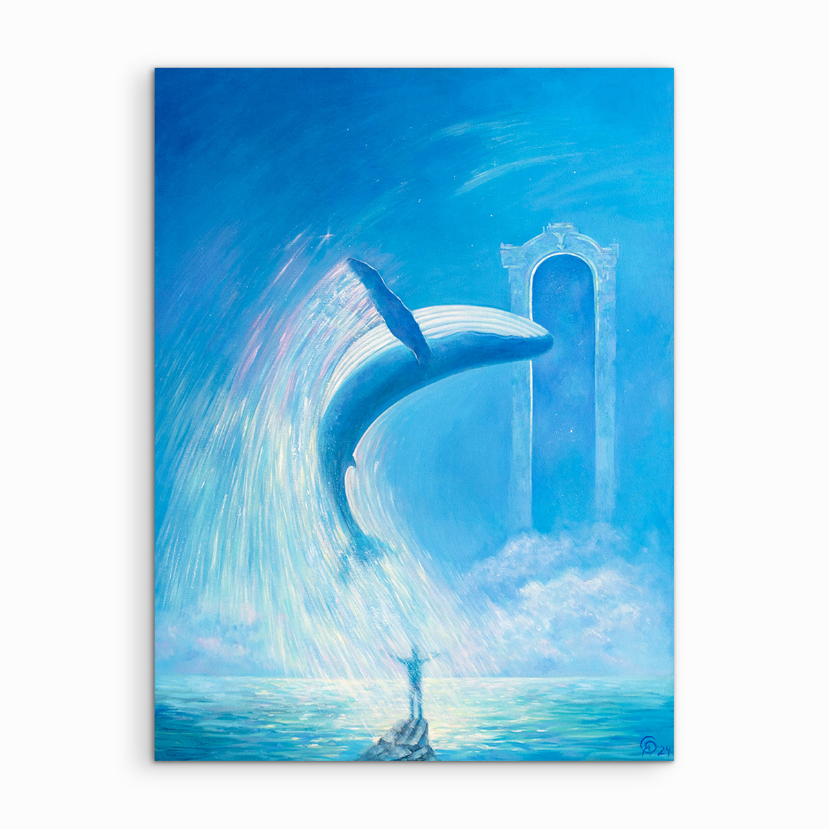 "Ocean Movements" 80x60 cm