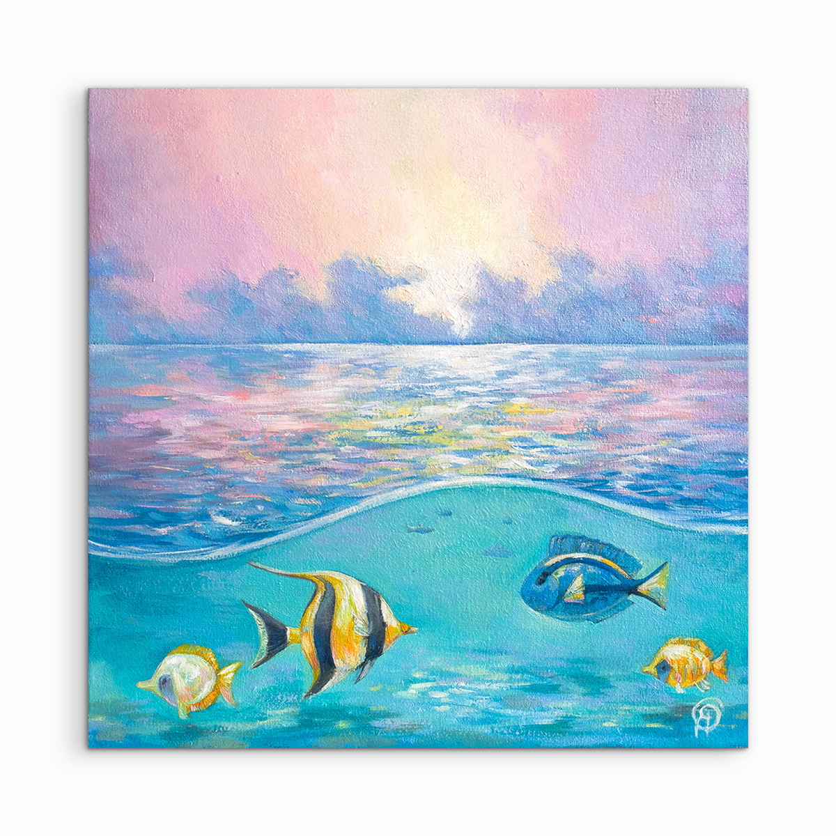 "My Little Sea" 30x30 cm