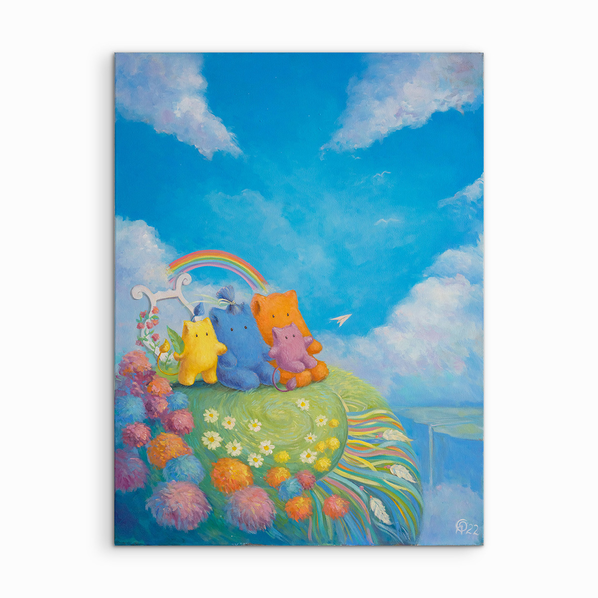 "The Rainbow of our Planet" 80x60 cm