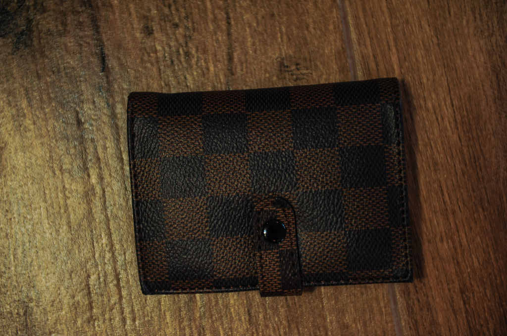Портмоне кошелек Louis Vuitton коричневый 6296