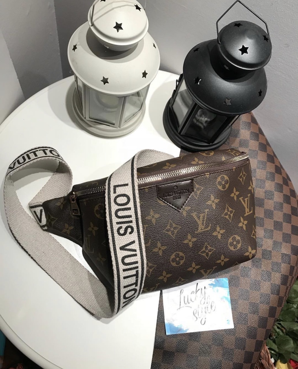 поясная сумка Louis Vuitton Темно-Коричневая 5055