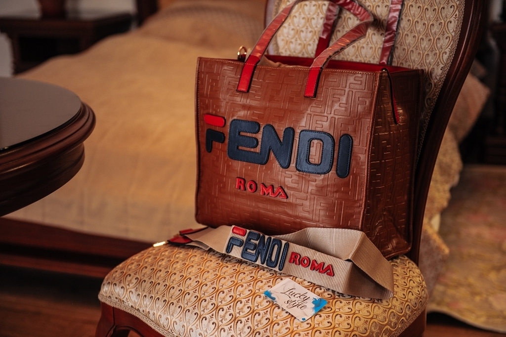 Сумка Fendi коричневая 0692