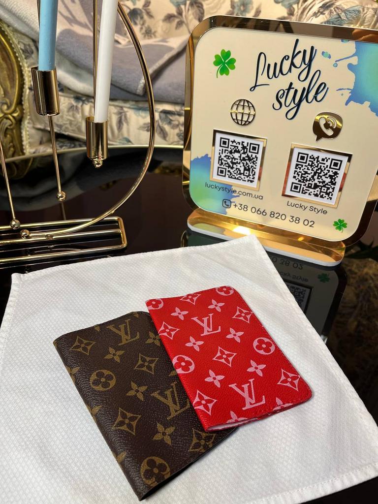 Обложка на паспорт Louis Vuitton Monogram 9874