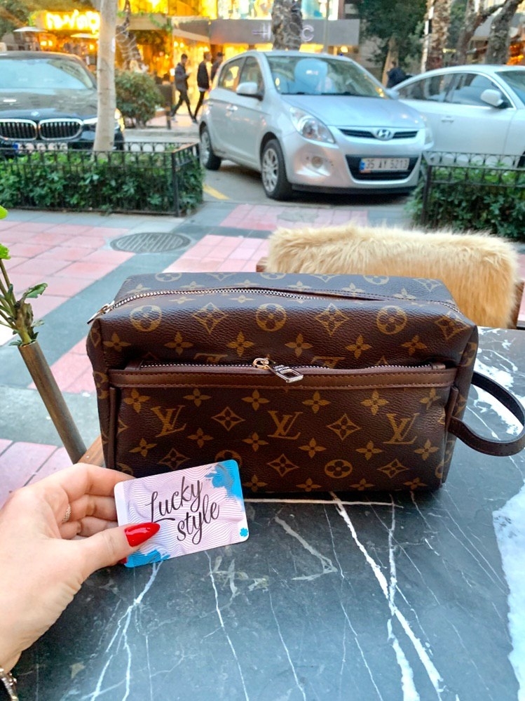Косметичка Louis Vuitton Коричневая Monogram 8584