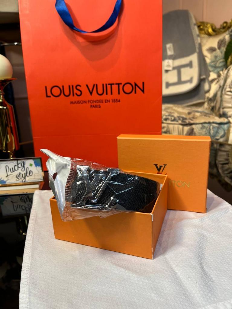 Ремень Чёрный LV Sirvel classic 0671
