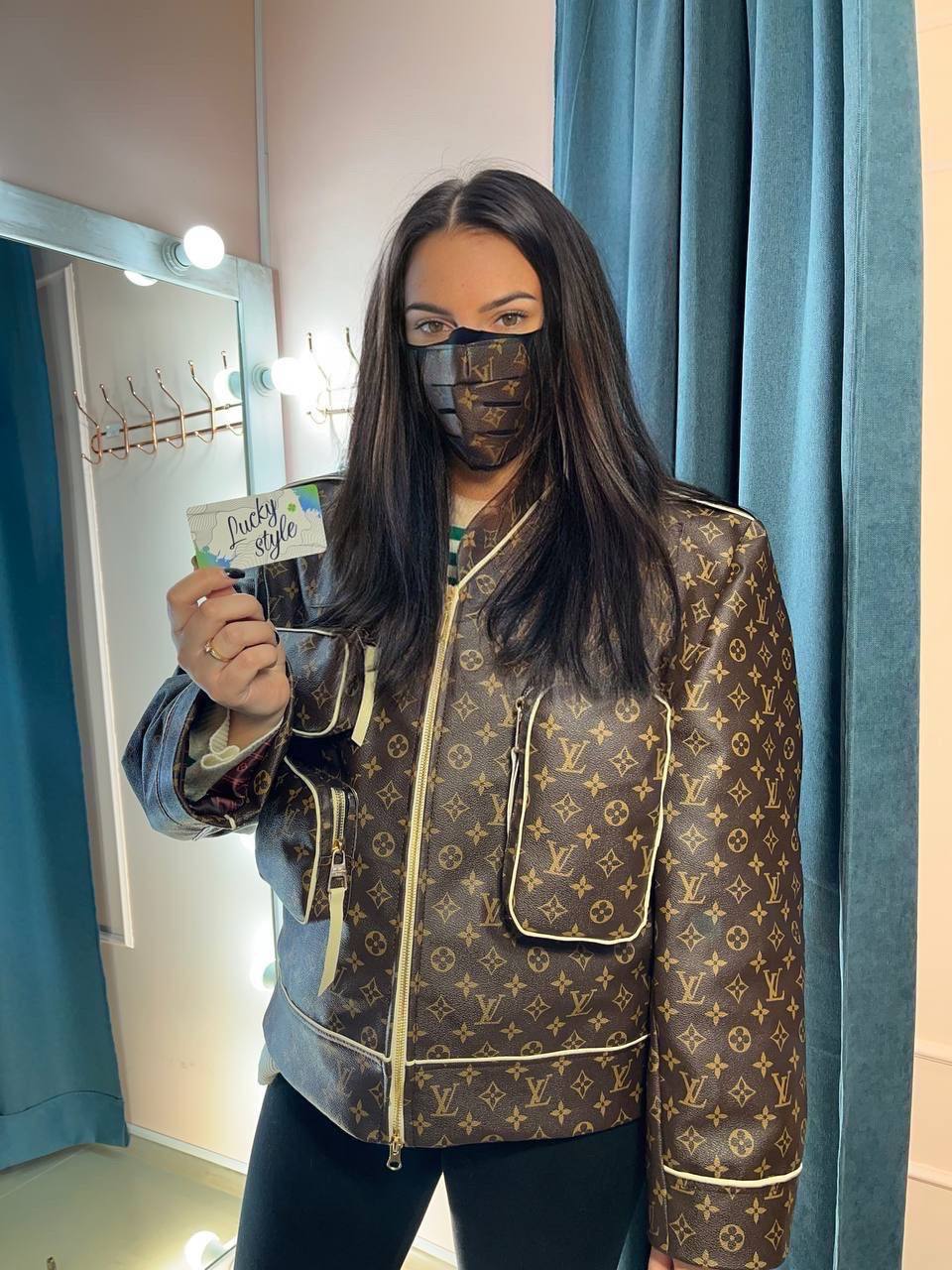 Пиджак под заказ ЛВ jacket Louis Vuitton monogram kanva 51113