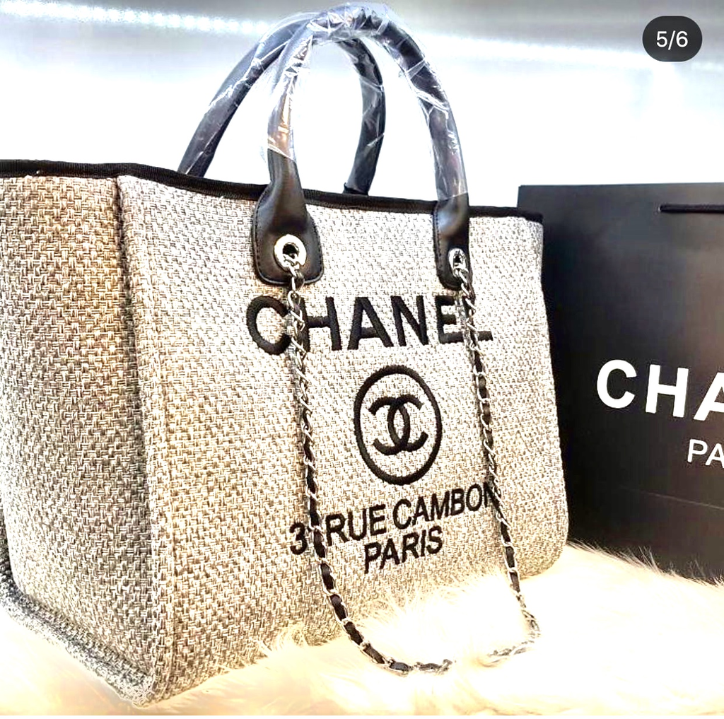 Шанель шоппер молоко Chanel shopper bag 51178