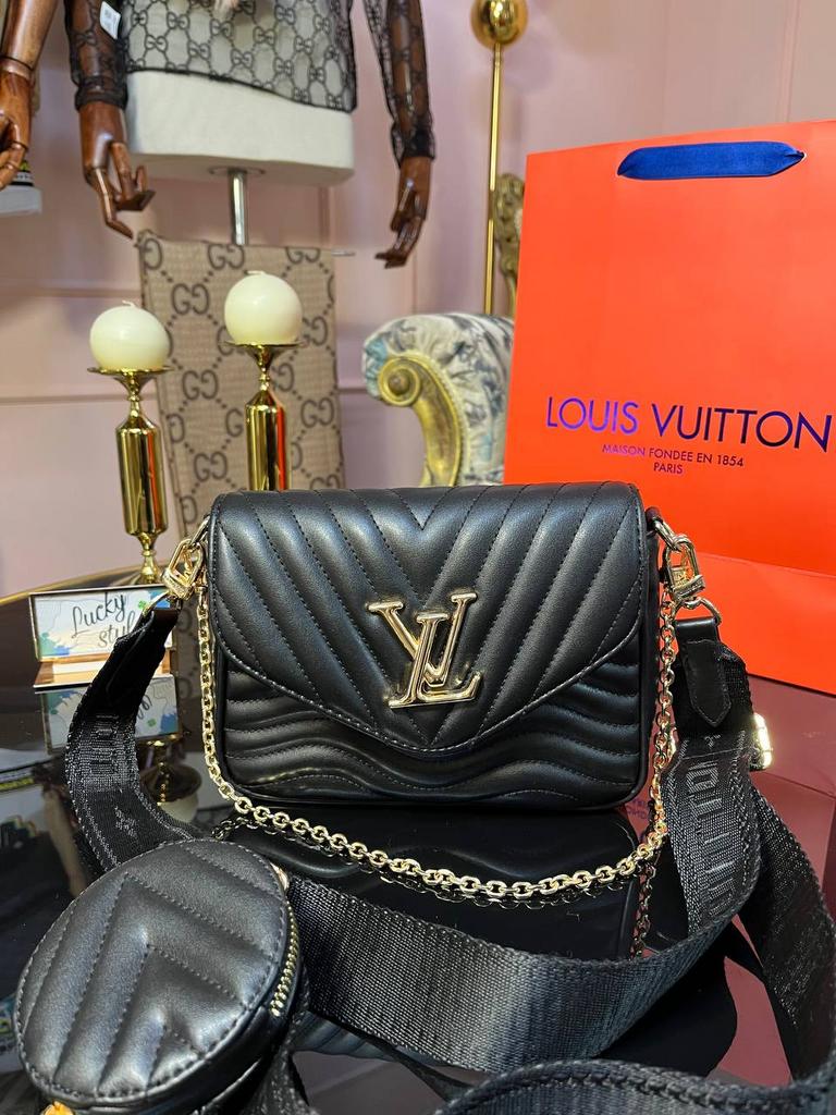 multipochette new wave LV black 51215