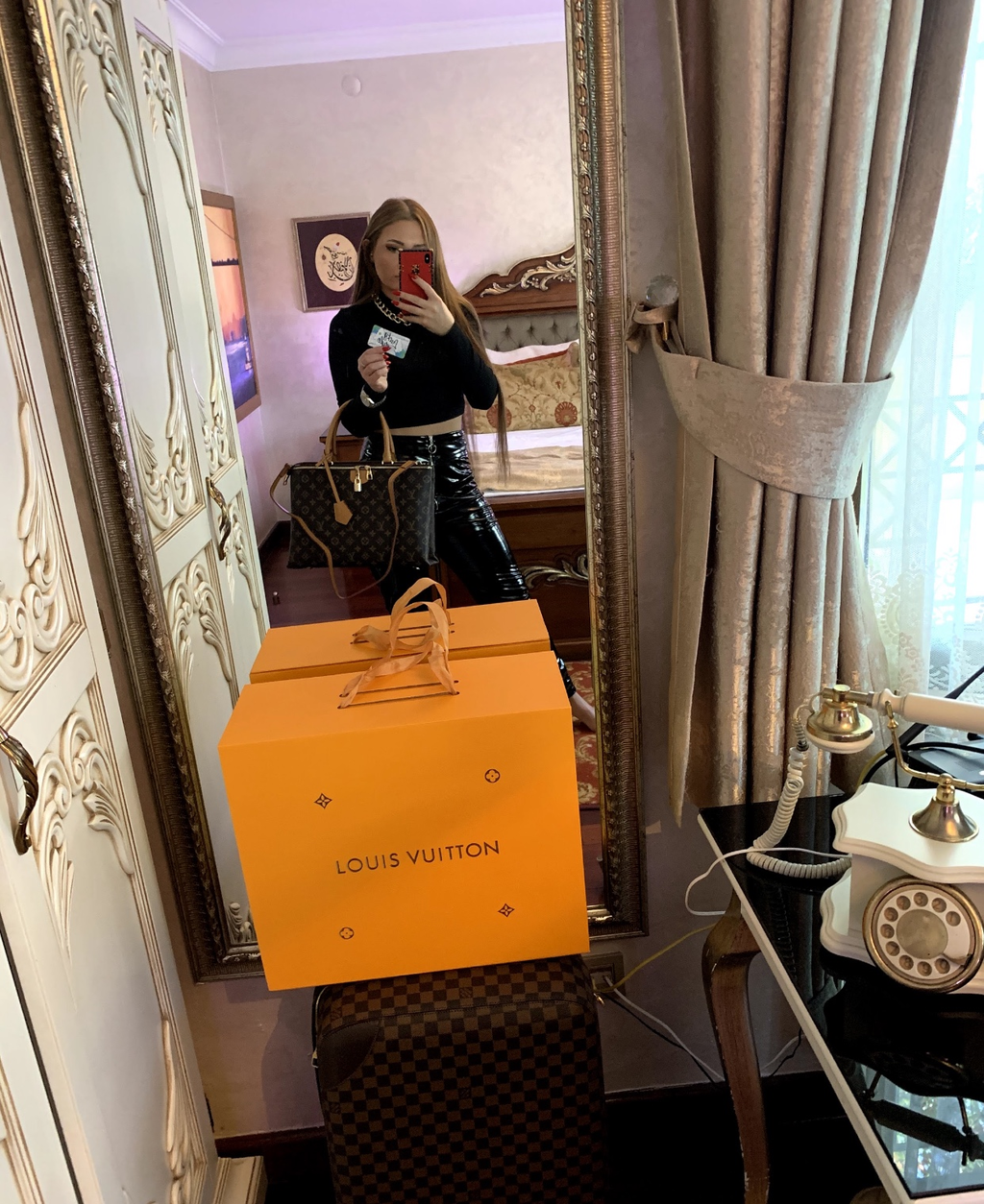 коробка LV большая люкс 51261