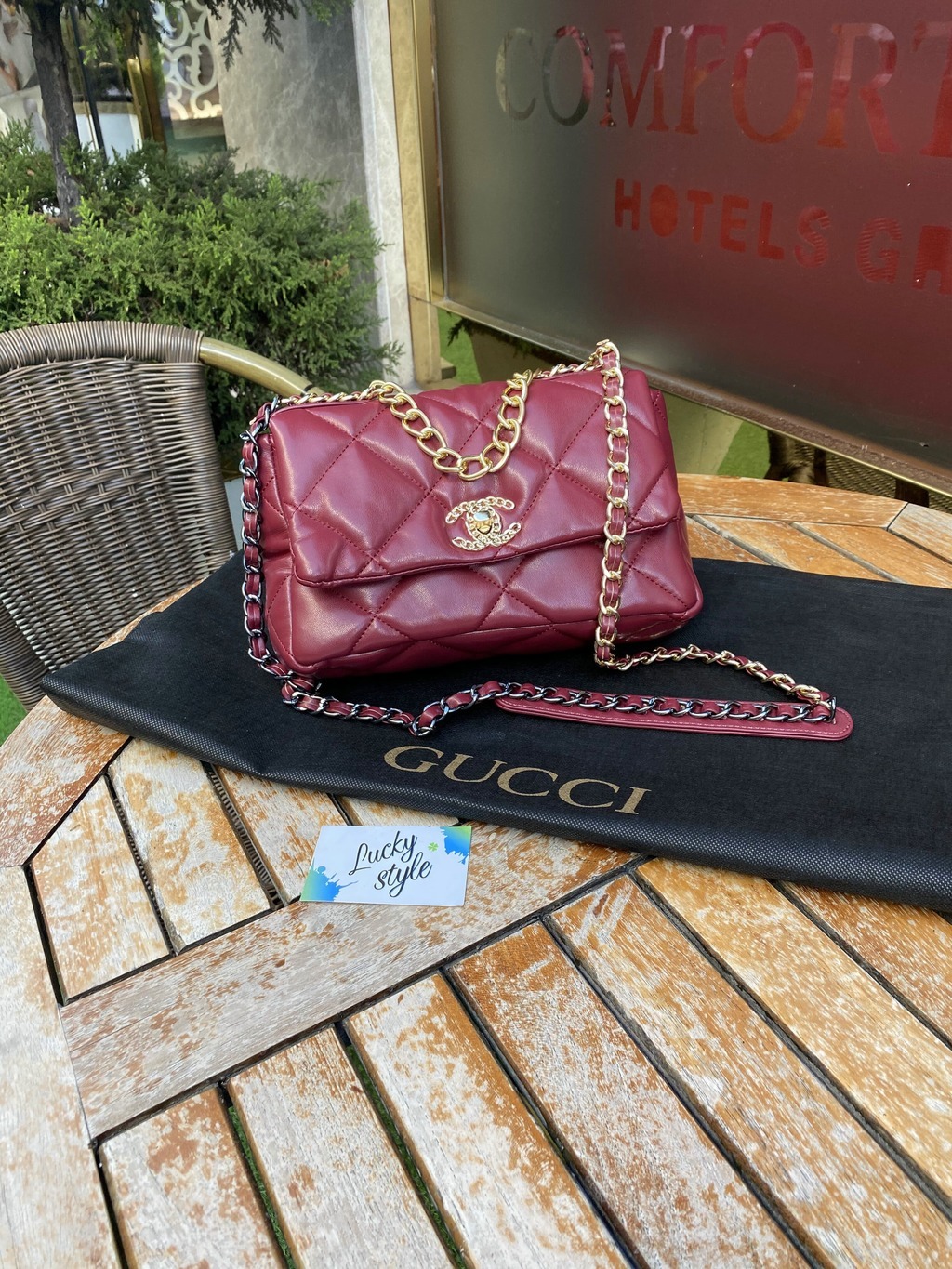 Сумка Chanel Бордо  51278