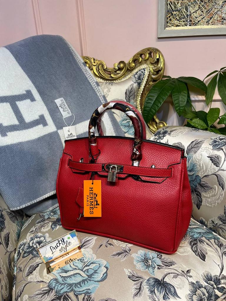 Hermes birkin красная 30 pre-owned 59997