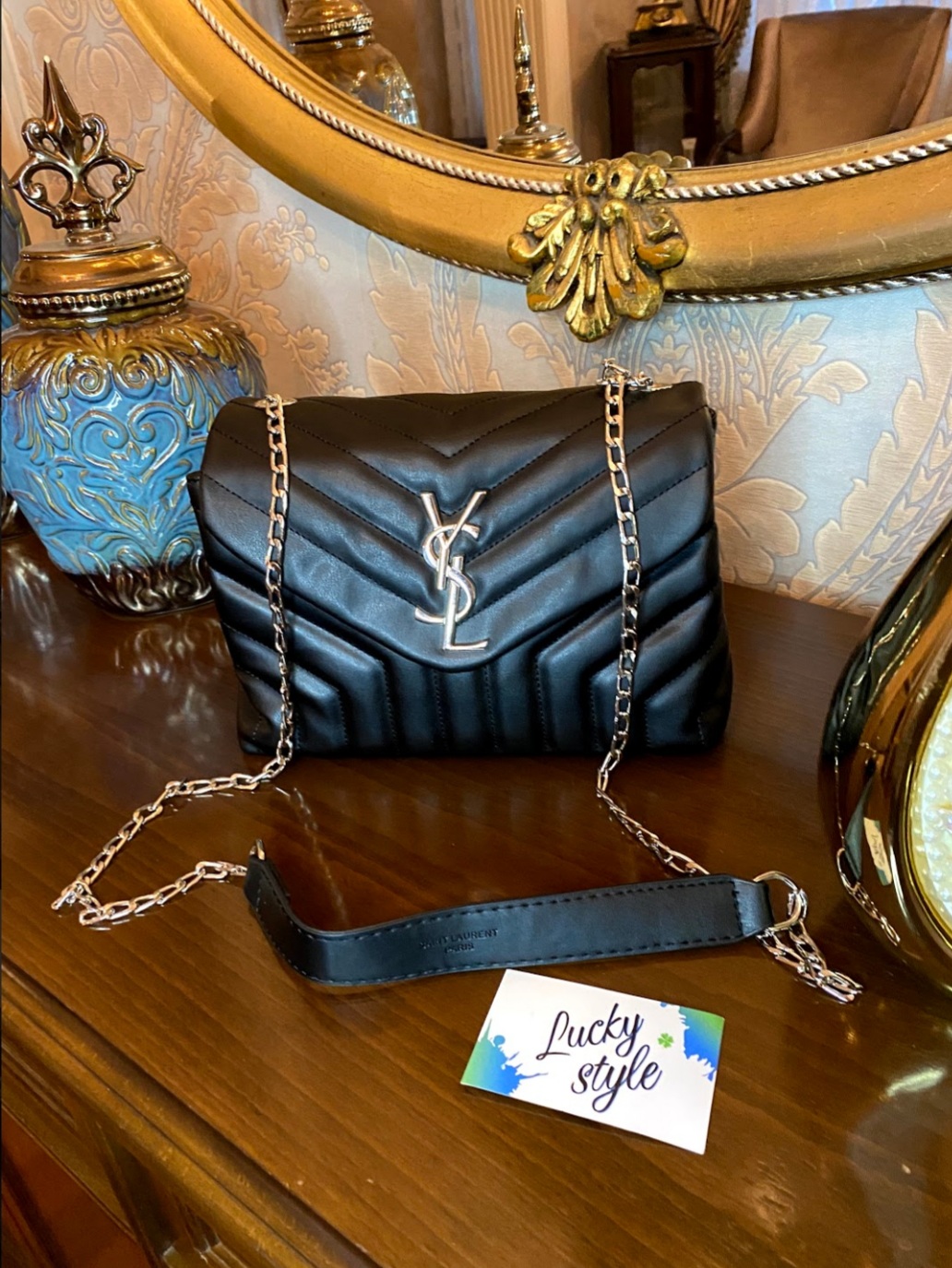 YSL сумка женская на плечо Loulou 60002