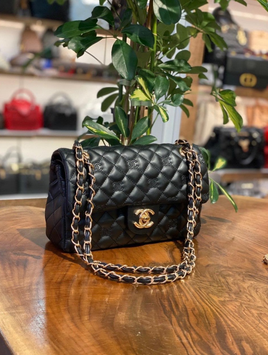 Сумка женская Chanel конверт с лого 60014