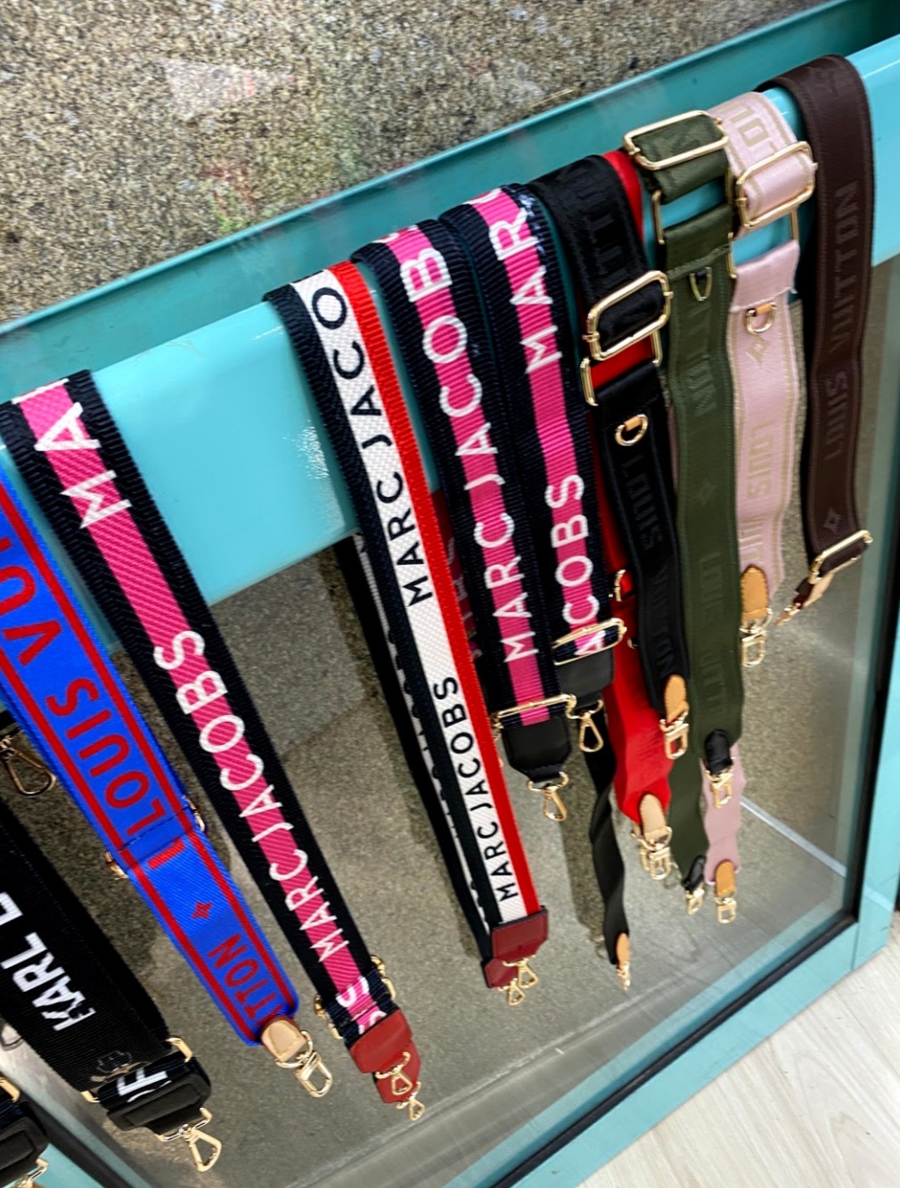 Съёмный ремень LV коричневый 60046