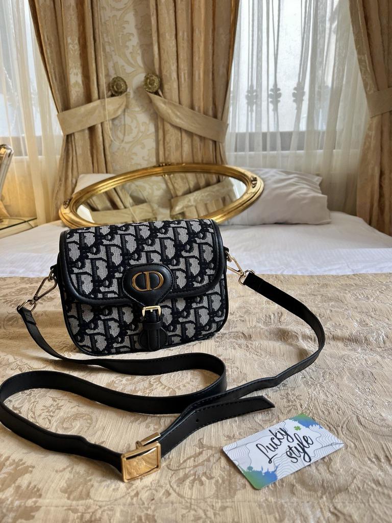 Сумка Dior Bobby черная classic 75286