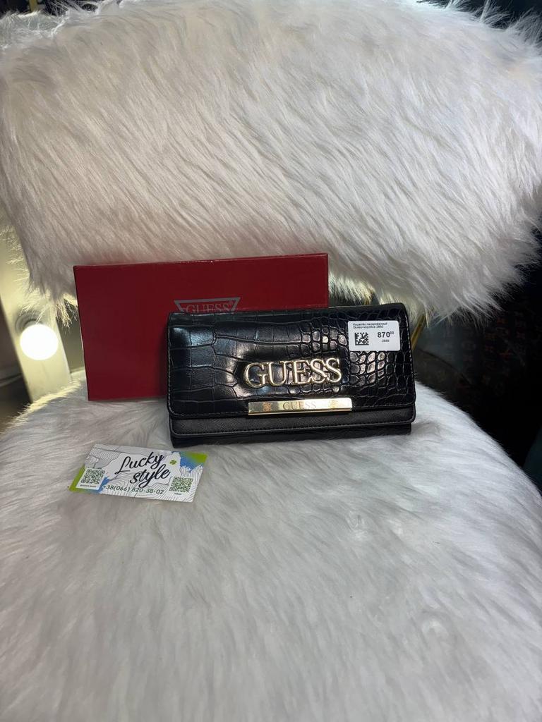 Кошелёк лакированный Guess+коробка 2850