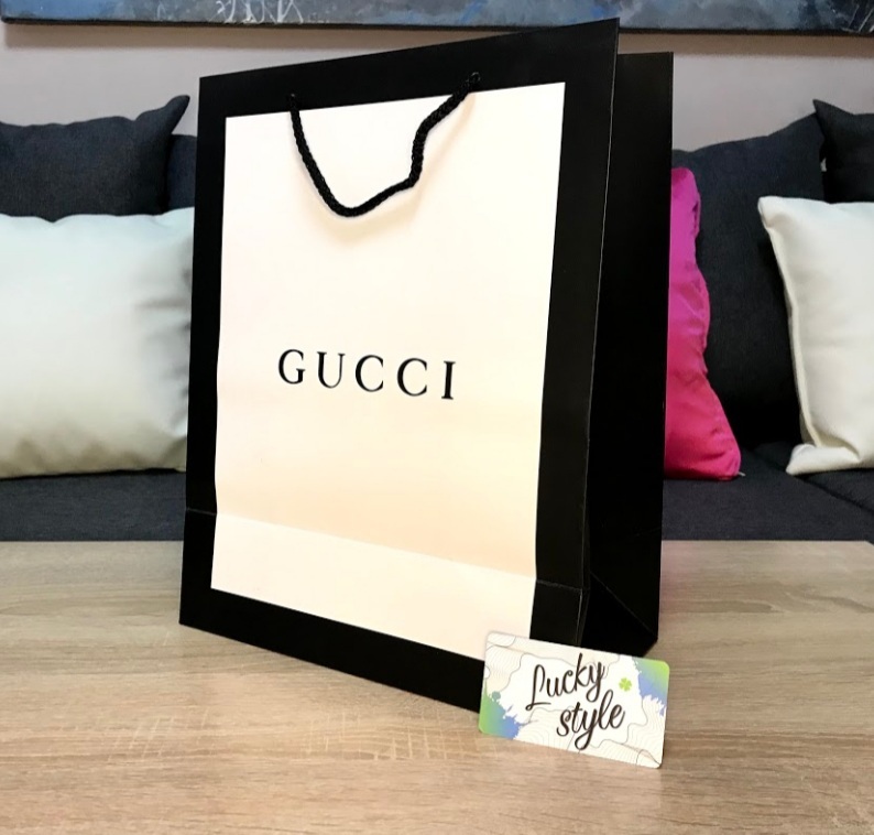 Подарочный пакет Гучи маленький 51401