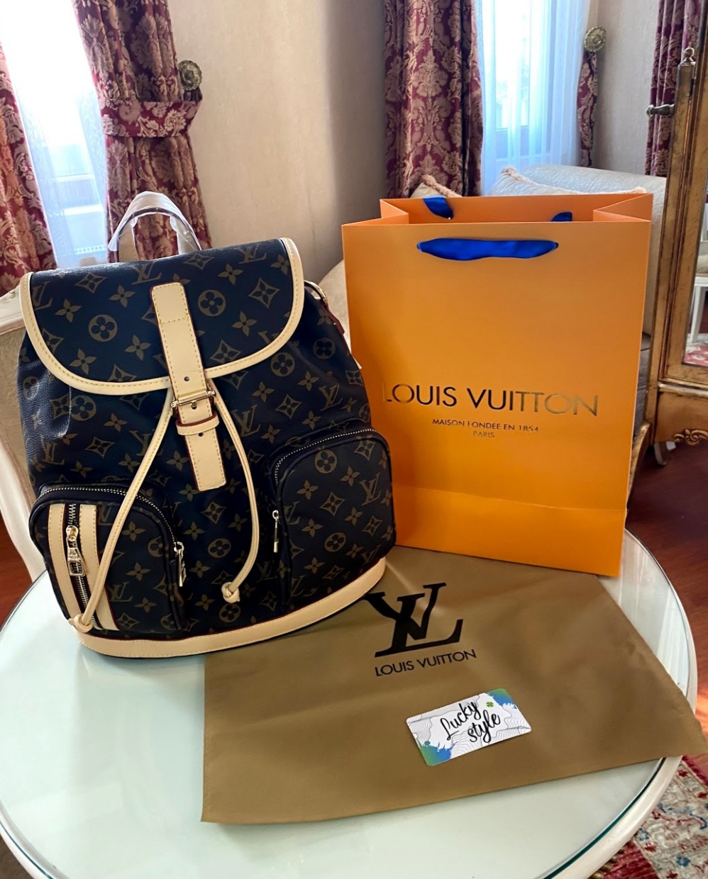 Рюкзак Bosphore 2014-го года pre-owned + пыльник бренд 77779