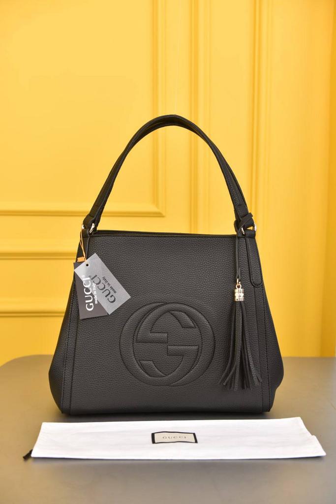 Сумка на плечо Hobo Гучи Soho Black 77786