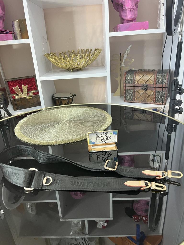 Съёмный ремень LV чёрный 51335