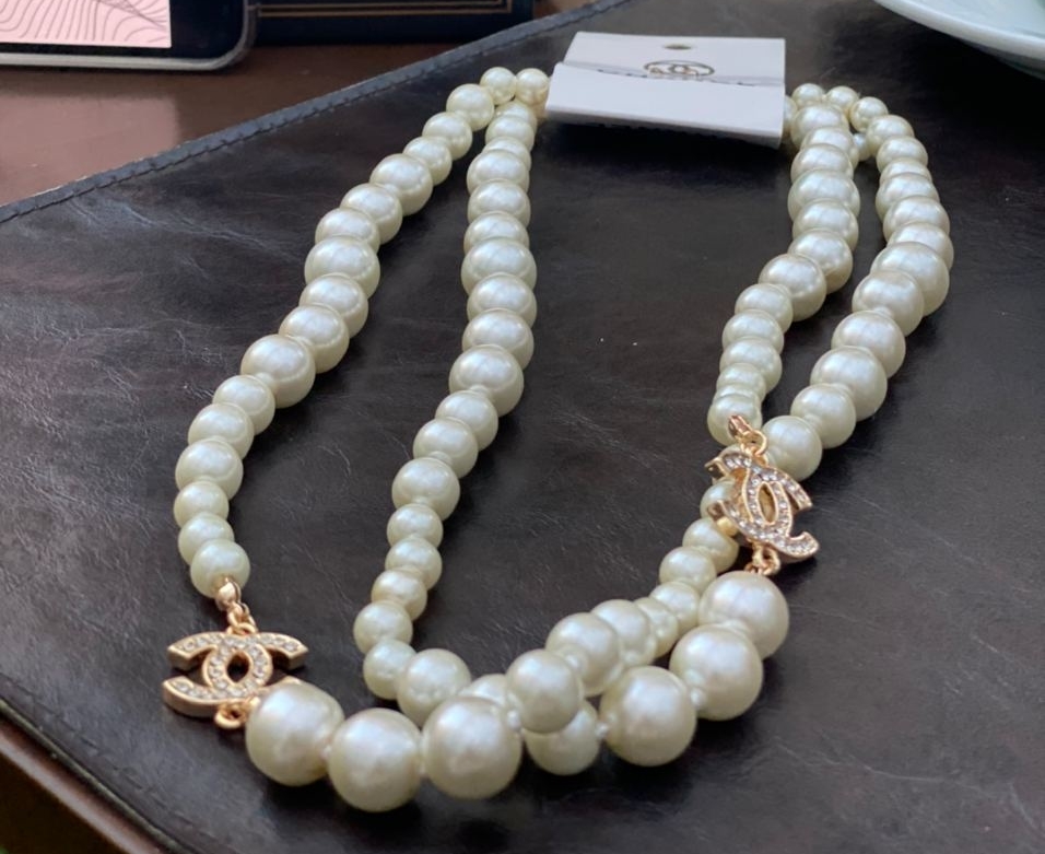 Ожерелье Chanel luxe quality в брендовой коробке 51385