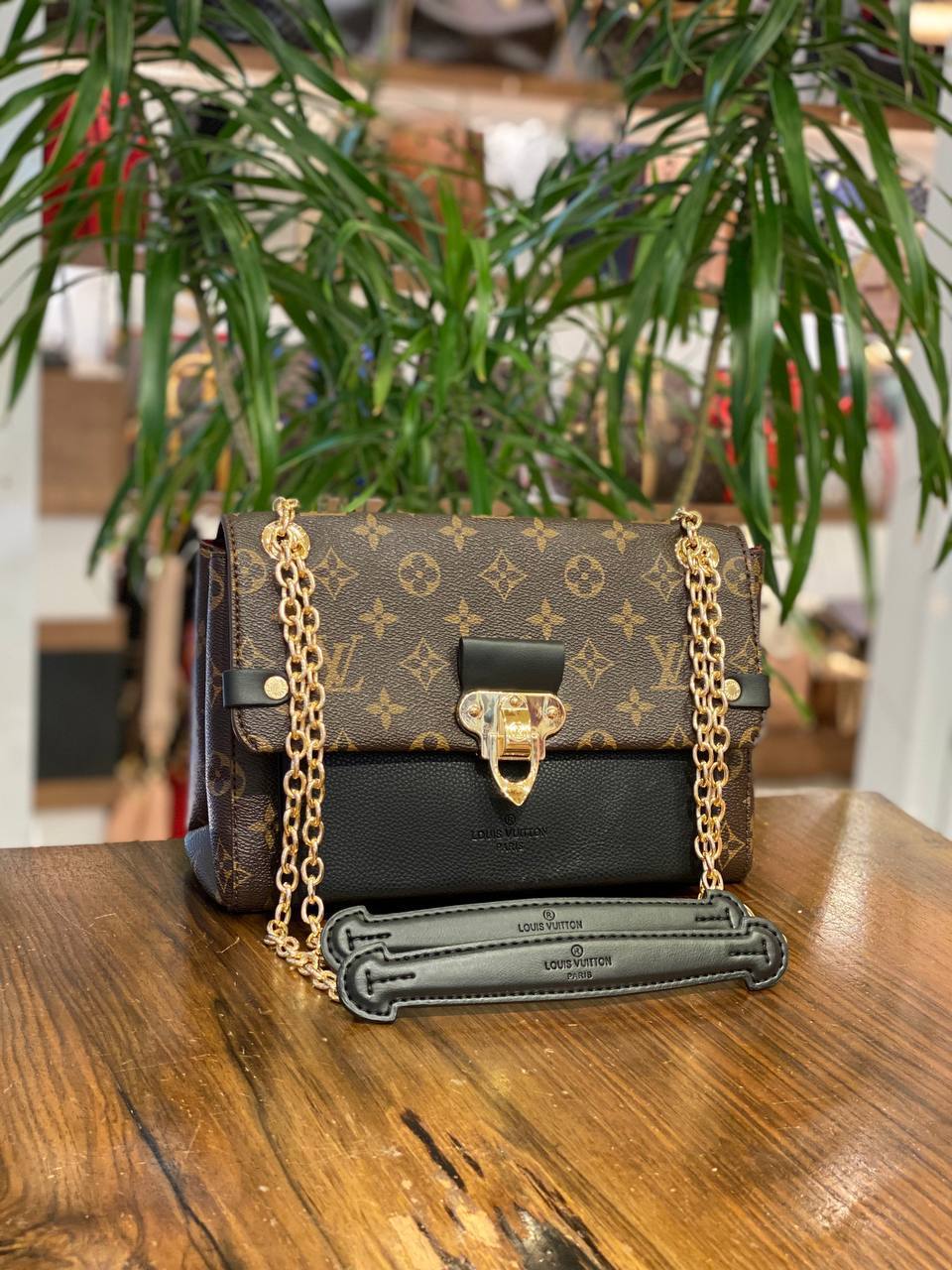 СУМКА VAVIN Louis Vuitton black monogram classic 6007400