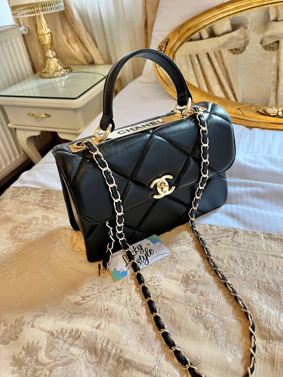 Сумки середні > Chanel COCO black Luxe 6007700 купити в інтернет