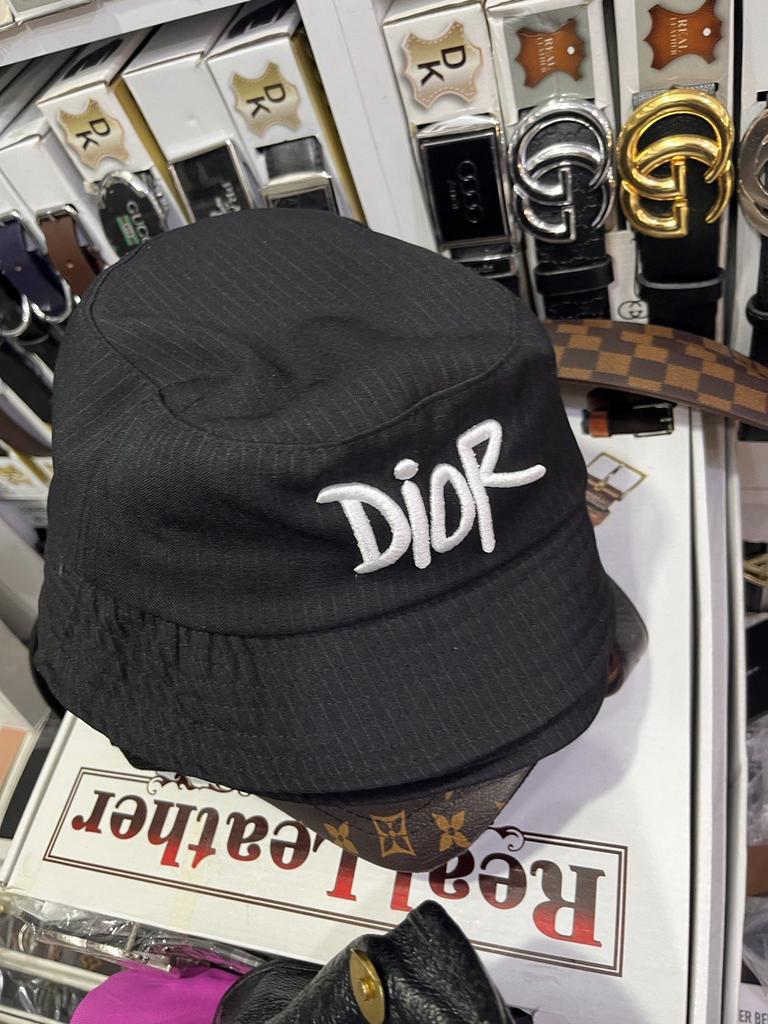 Панама для мужчин и женщин black Dior 412541132