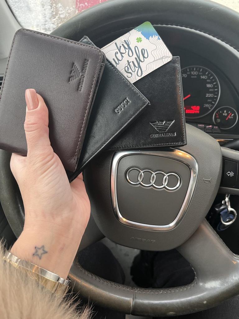 Кошельки натуральная кожа Giorgio Armani Гучи натуральная кожа 623467236