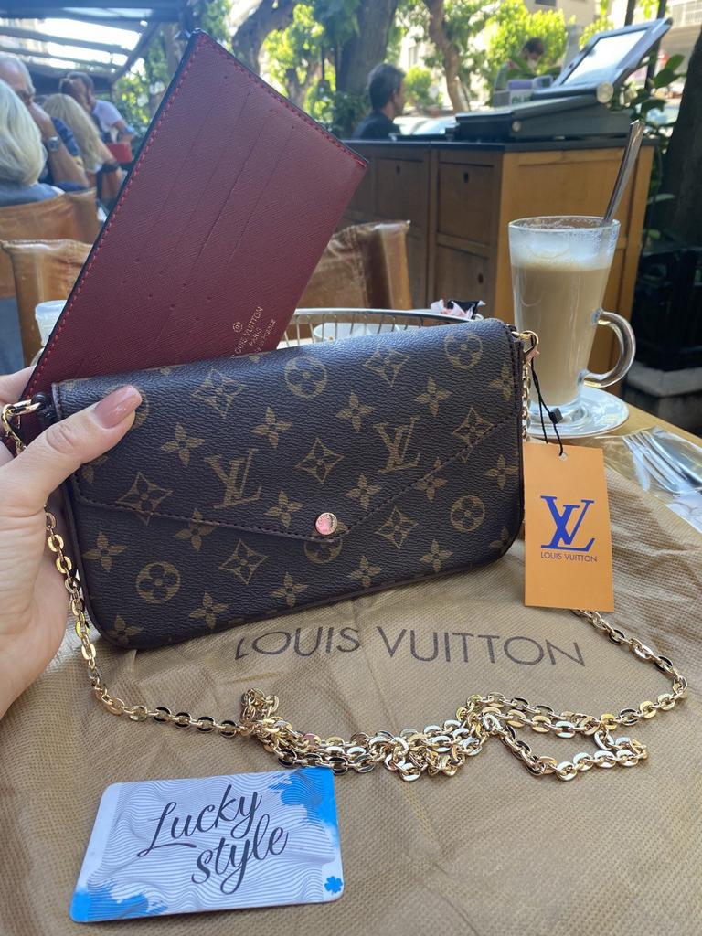 LUXE КЛАТЧ FELICIE Натуральная кожа +кошелёк в комплекте 8215821