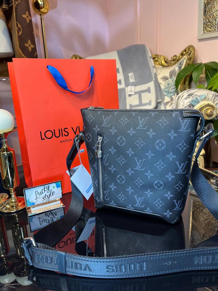 Discovery messenger Louis Vuitton серый монограмм 34283638