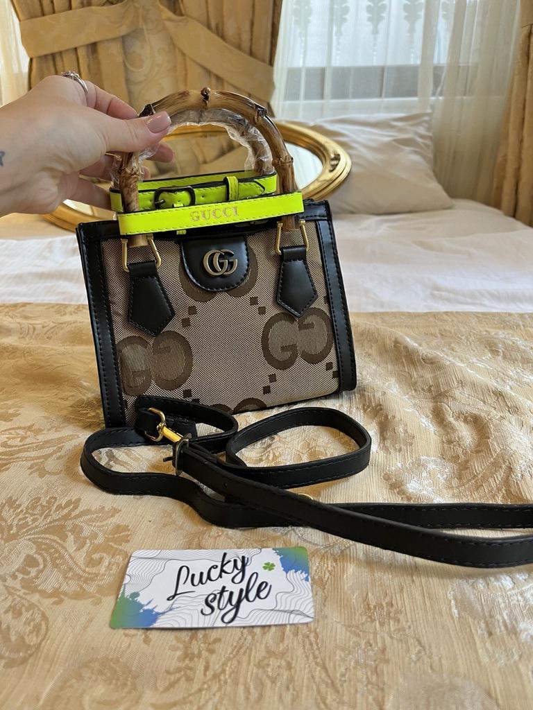 Гучи Diana tote сумка черная 521512521