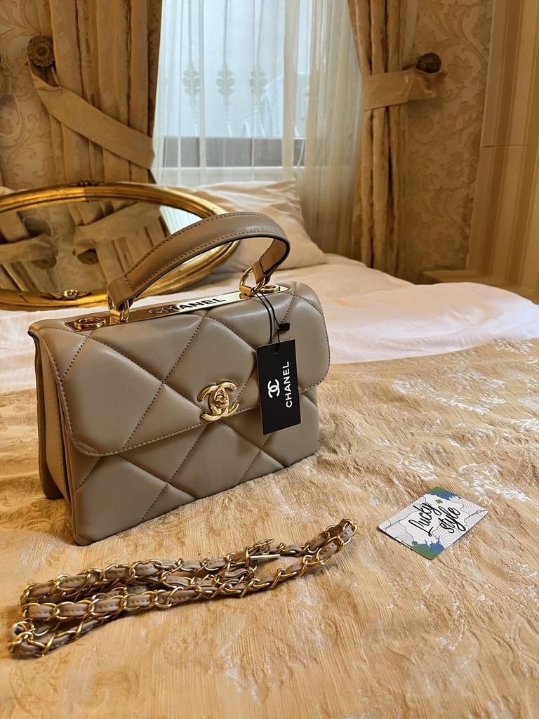 Сумка Chanel Coco бежевая 4312412