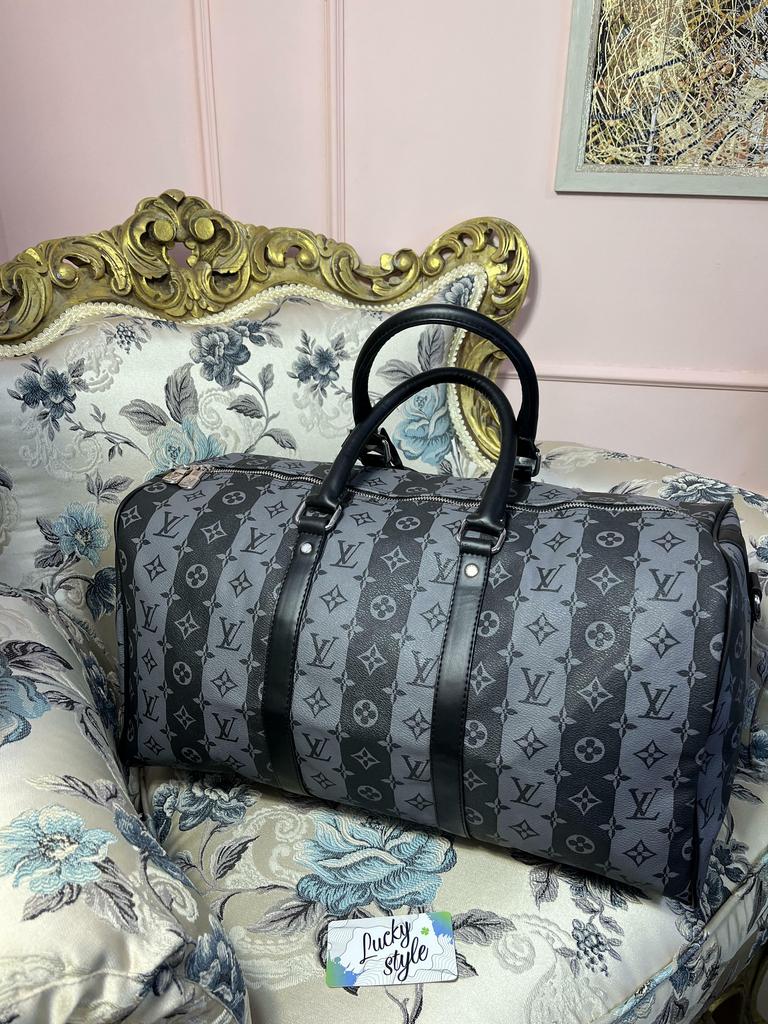 Сумка багажная -спорт mix серая monogram  Louis Vuitton 241241