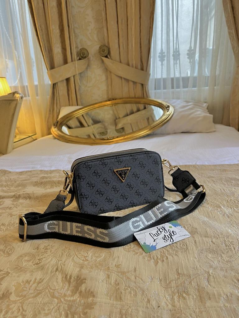 GUESS SNAPSHOT  NEW SEASON сумка женская серая  63426723