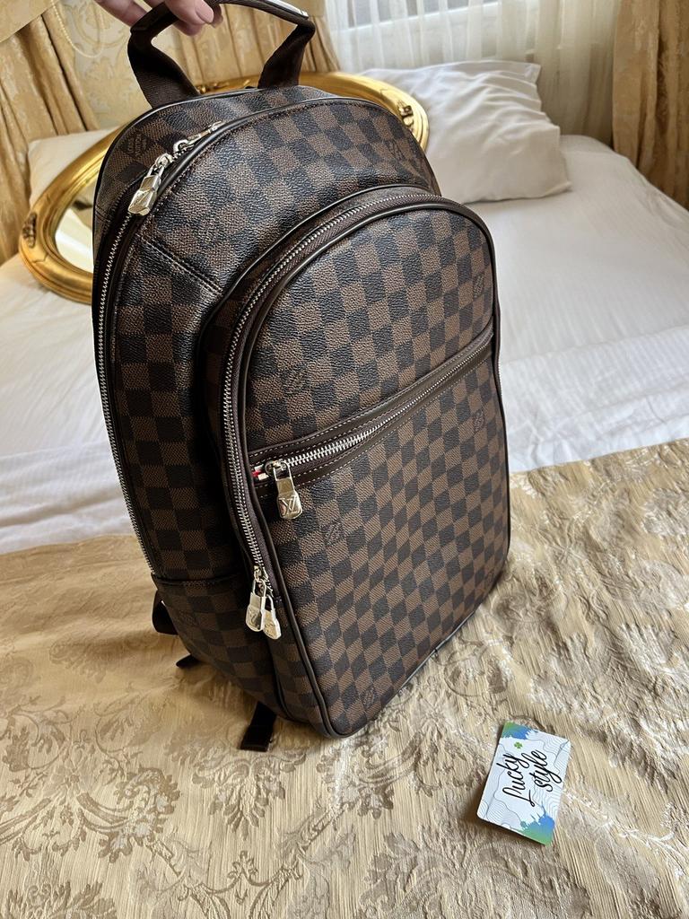 Louis Vuitton Michael damier коричневая шашка клетка  рюкзак +пыльник 7475768