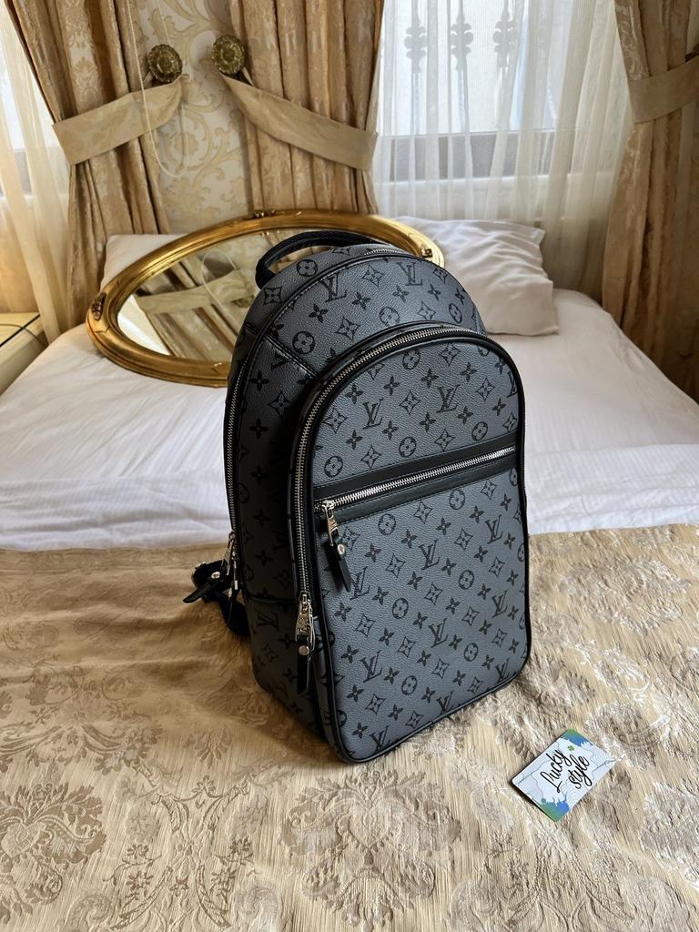 Louis Vuitton Michael light grey monogram рюкзак +пыльник 9966853