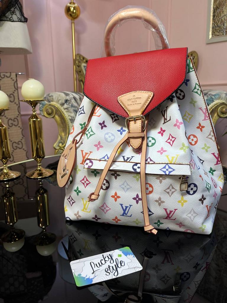 Louis Vuitton Montsouris Backpack разноцветный рюкзак 757