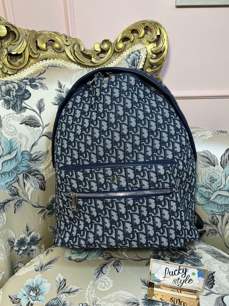 РЮКЗАК диор Dior RIDER для мужчин и женщин под планшет синяя 512125